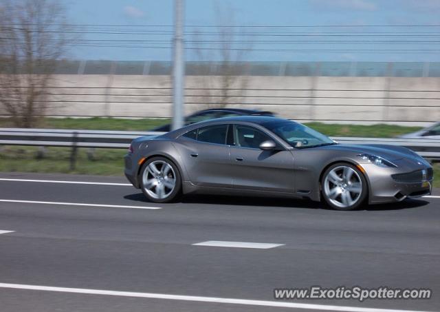 Fisker Karma spotted in Papendrecht, Netherlands