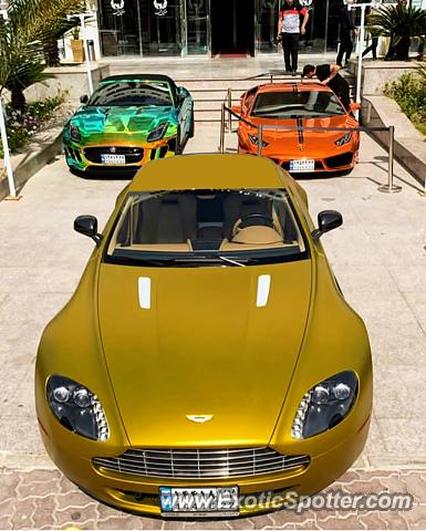 Aston Martin Vantage spotted in Kish, Iran