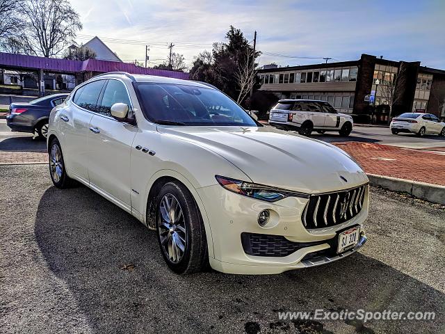 Maserati Levante spotted in Columbus, Ohio