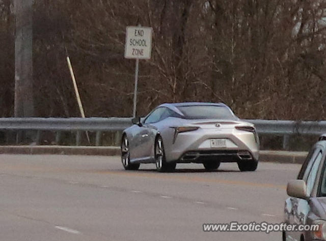Lexus LC 500 spotted in Laurel, Maryland
