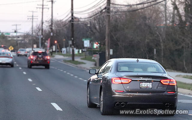 Maserati Quattroporte spotted in Laurel, Maryland