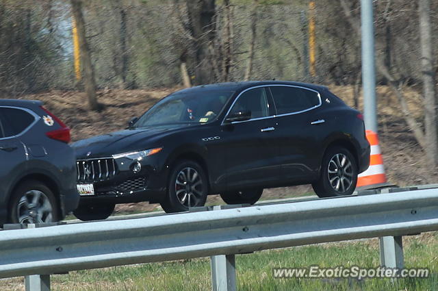 Maserati Levante spotted in Columbia, Maryland