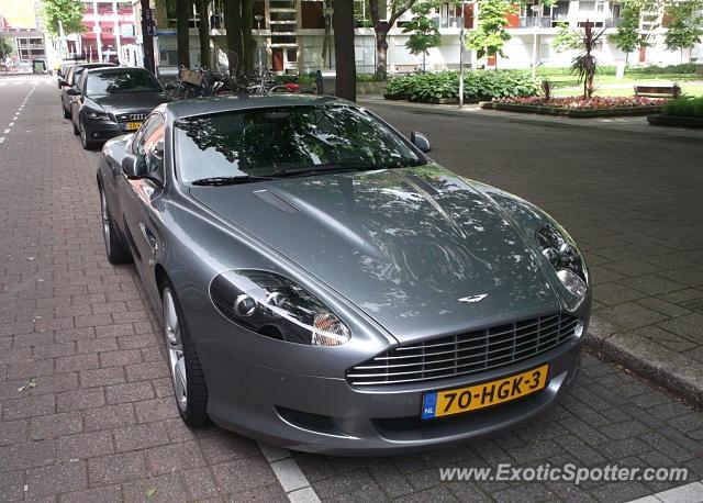 Aston Martin DB9 spotted in Rotterdam, Netherlands