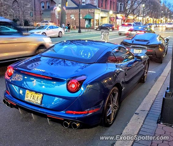 Ferrari California spotted in Somerville, New Jersey