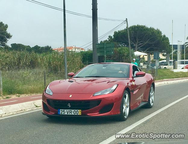 Ferrari Portofino spotted in Cascais, Portugal