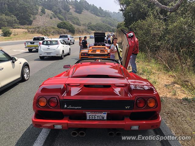 Lamborghini Diablo spotted in Carmel Valley, California