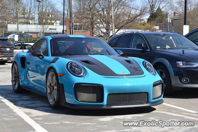 Porsche 911 GT2 spotted in Greenwich, Connecticut