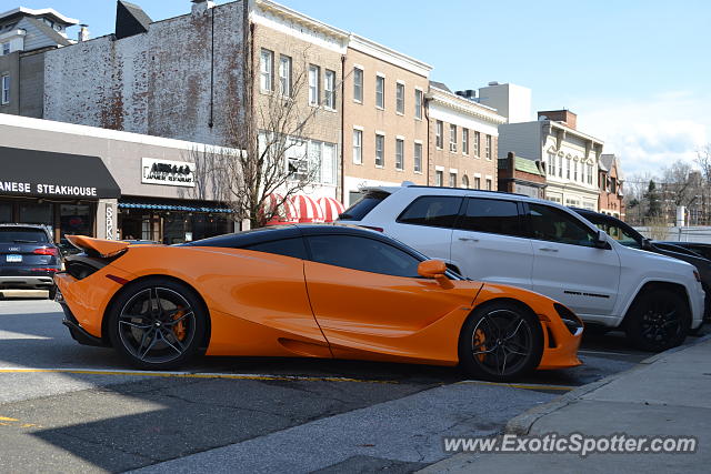 Mclaren 720S spotted in Greenwich, Connecticut