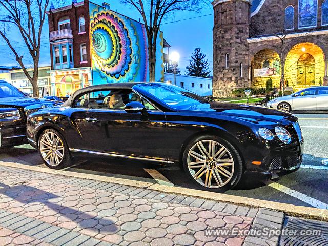 Bentley Continental spotted in Somerville, New Jersey