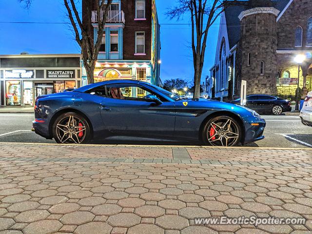 Ferrari California spotted in Somerville, New Jersey