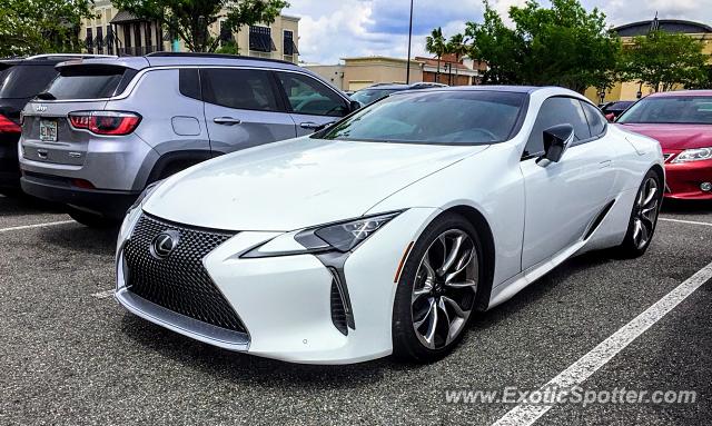 Lexus LC 500 spotted in Jacksonville, Florida