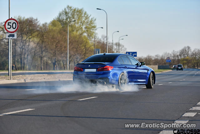 BMW M5 spotted in Warsaw, Poland