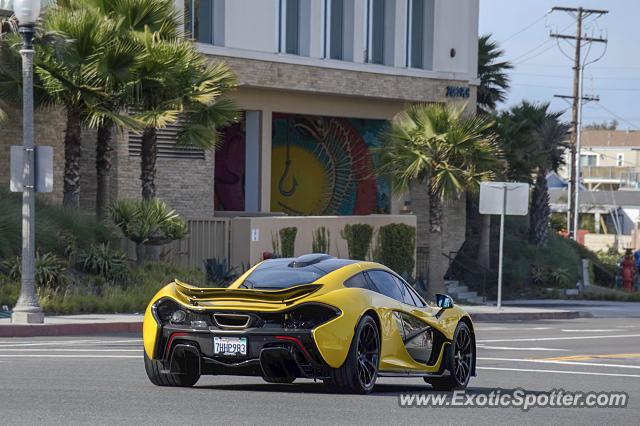 Mclaren P1 spotted in Orange County, California