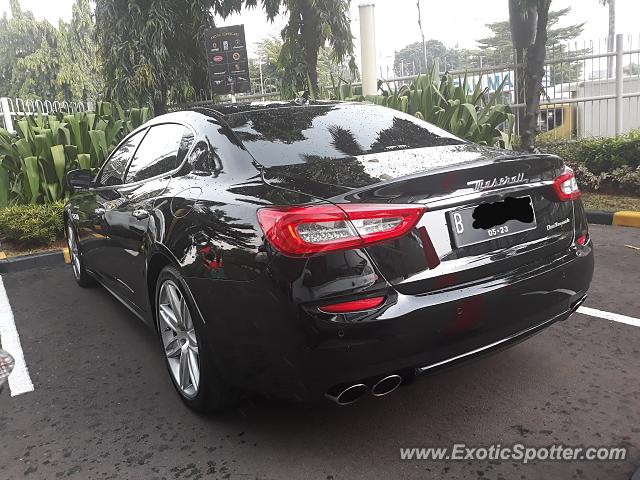 Maserati Quattroporte spotted in Jakarta, Indonesia