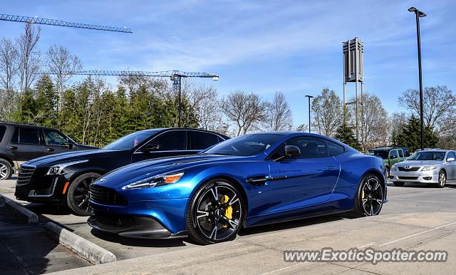 Aston Martin Vanquish spotted in Charlotte, North Carolina