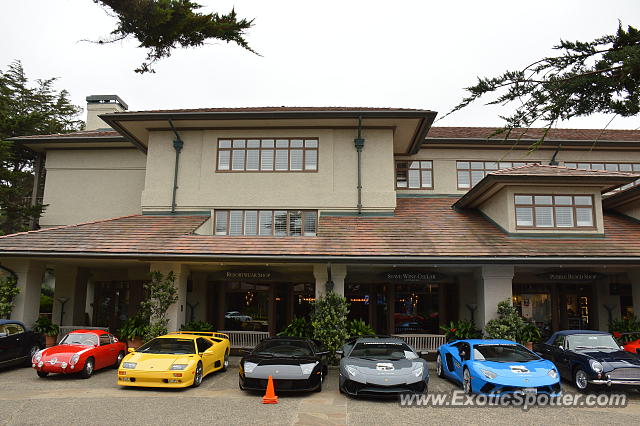 Lamborghini Murcielago spotted in Pebble Beach, California
