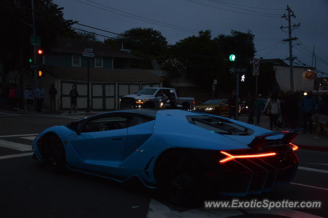 Lamborghini Centenario spotted in Monterey, California