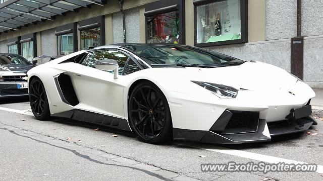 Lamborghini Aventador spotted in München, Germany