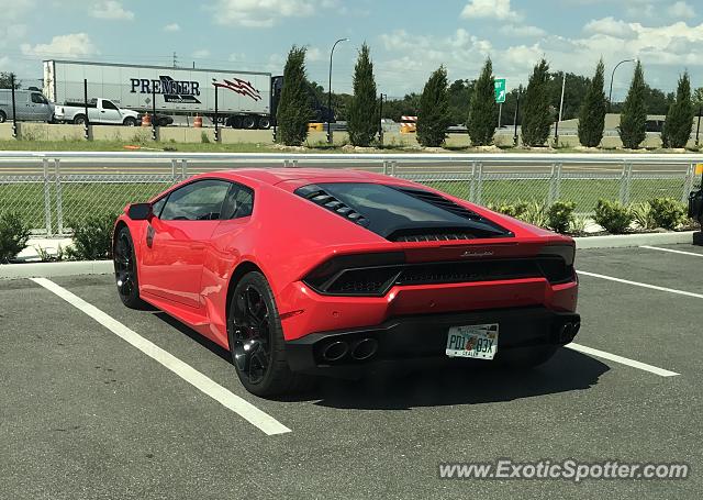 Lamborghini Huracan spotted in Orlando, Florida