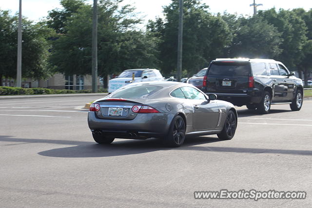 Jaguar XKR spotted in Riverview, Florida