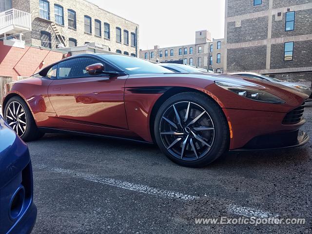 Aston Martin DB11 spotted in Minneapolis, Minnesota