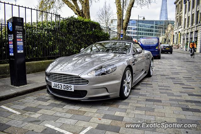 Aston Martin DBS spotted in London, United Kingdom