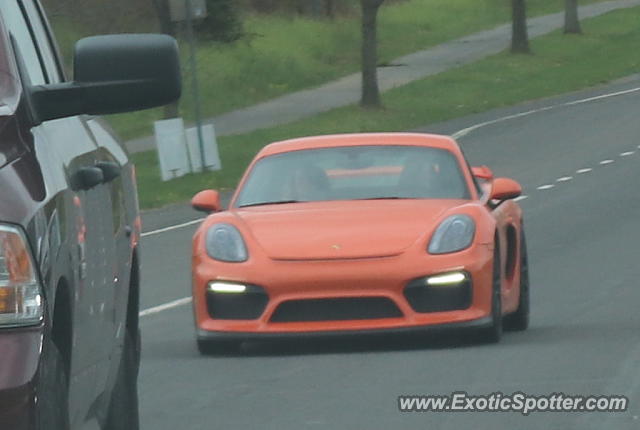 Porsche Cayman GT4 spotted in Rockville, Maryland