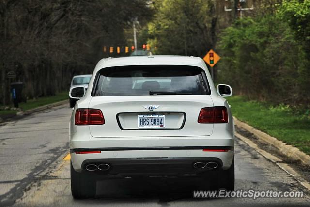 Bentley Bentayga spotted in New Albany, Ohio