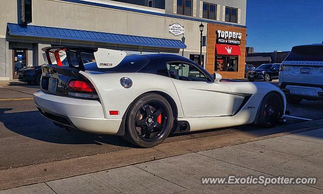 Dodge Viper spotted in Lakeville, Minnesota
