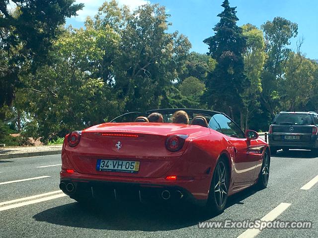 Ferrari California spotted in Oeiras, Portugal