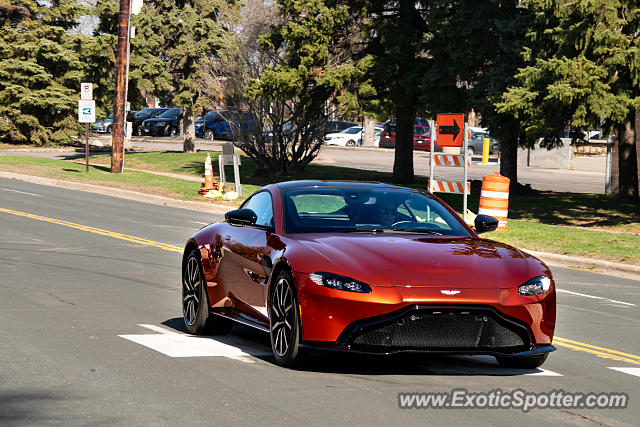 Aston Martin Vantage spotted in Bloomington, Minnesota