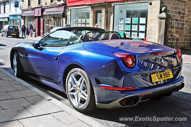 Ferrari California spotted in Harrogate, United Kingdom