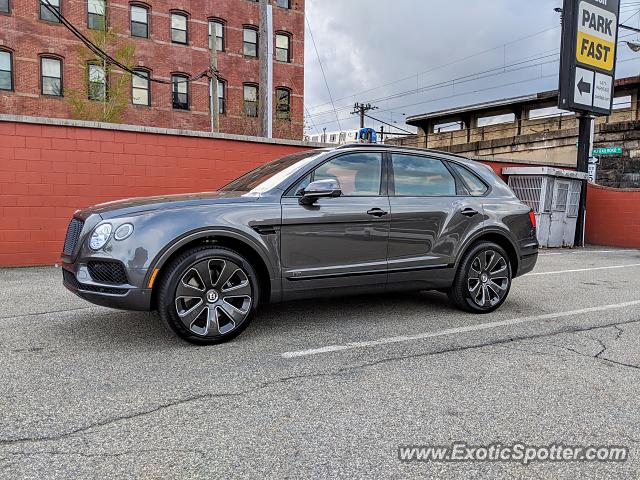 Bentley Bentayga spotted in Newark, New Jersey