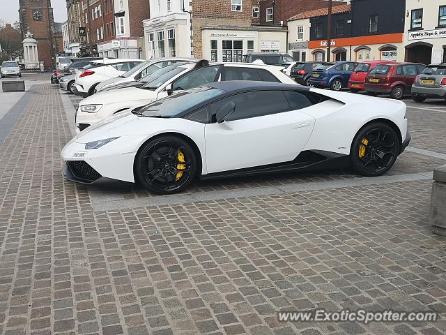 Lamborghini Huracan spotted in Teesside, United Kingdom