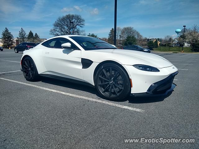 Aston Martin Vantage spotted in Allentown, Pennsylvania