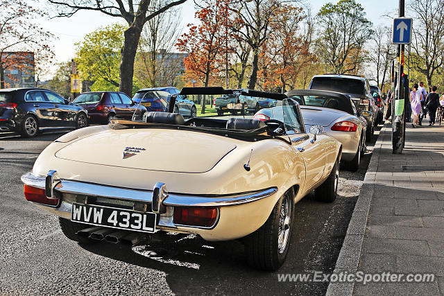 Jaguar E-Type spotted in Harrogate, United Kingdom