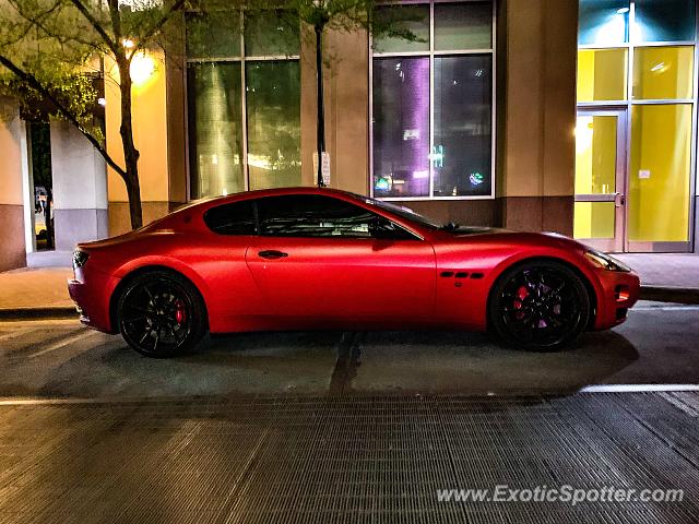 Maserati GranTurismo spotted in CHARLOTTE, North Carolina