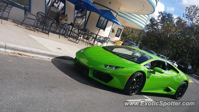 Lamborghini Huracan spotted in Coral Gables, Florida