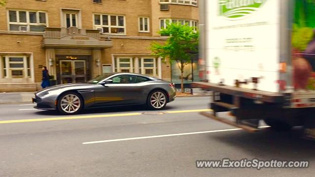 Aston Martin DB11 spotted in Manhattan, New York