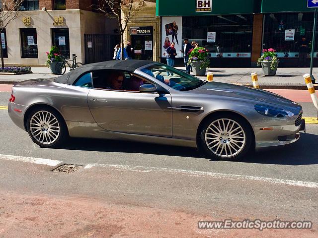 Aston Martin DB9 spotted in Manhattan, New York