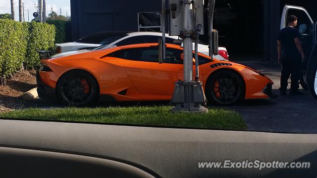 Lamborghini Huracan spotted in MIami, Florida