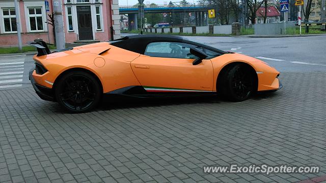 Lamborghini Huracan spotted in Rzeszów, Poland