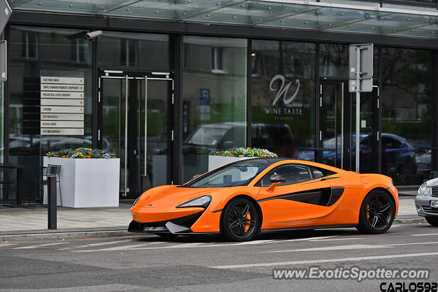 Mclaren 570S spotted in Warsaw, Poland