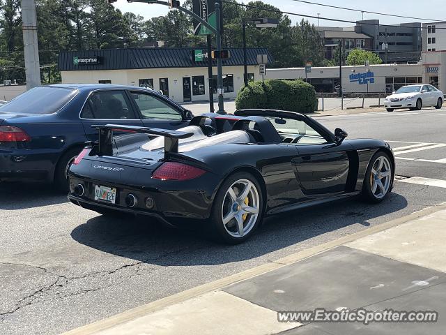 Porsche Carrera GT spotted in Sandy Springs, Georgia