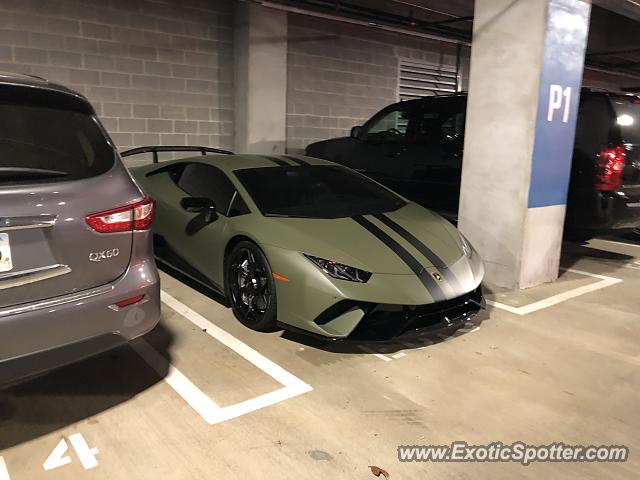 Lamborghini Huracan spotted in Sandy Springs, Georgia
