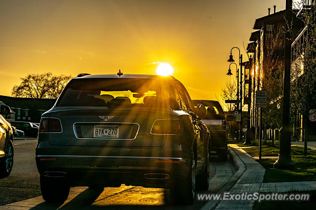 Bentley Bentayga spotted in Wayzata, Minnesota