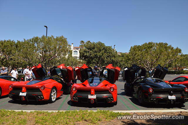Ferrari LaFerrari spotted in Newport Beach, California