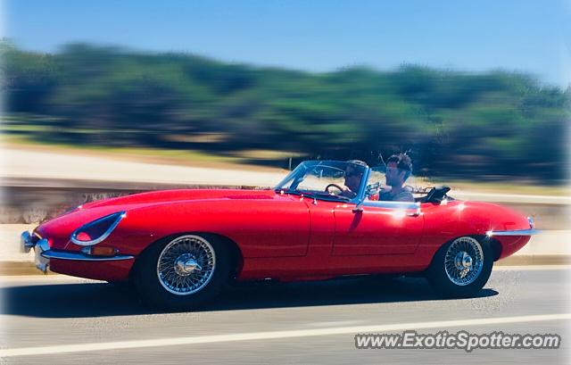 Jaguar E-Type spotted in Cascais, Portugal
