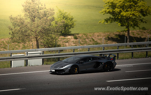 Lamborghini Aventador spotted in Munich, Germany