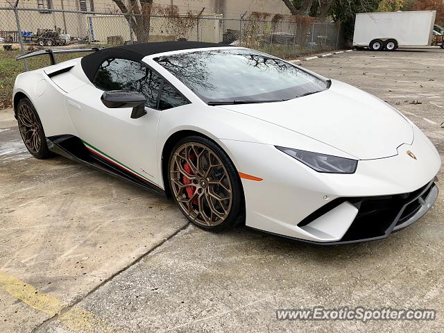 Lamborghini Huracan spotted in San Antonio, Texas